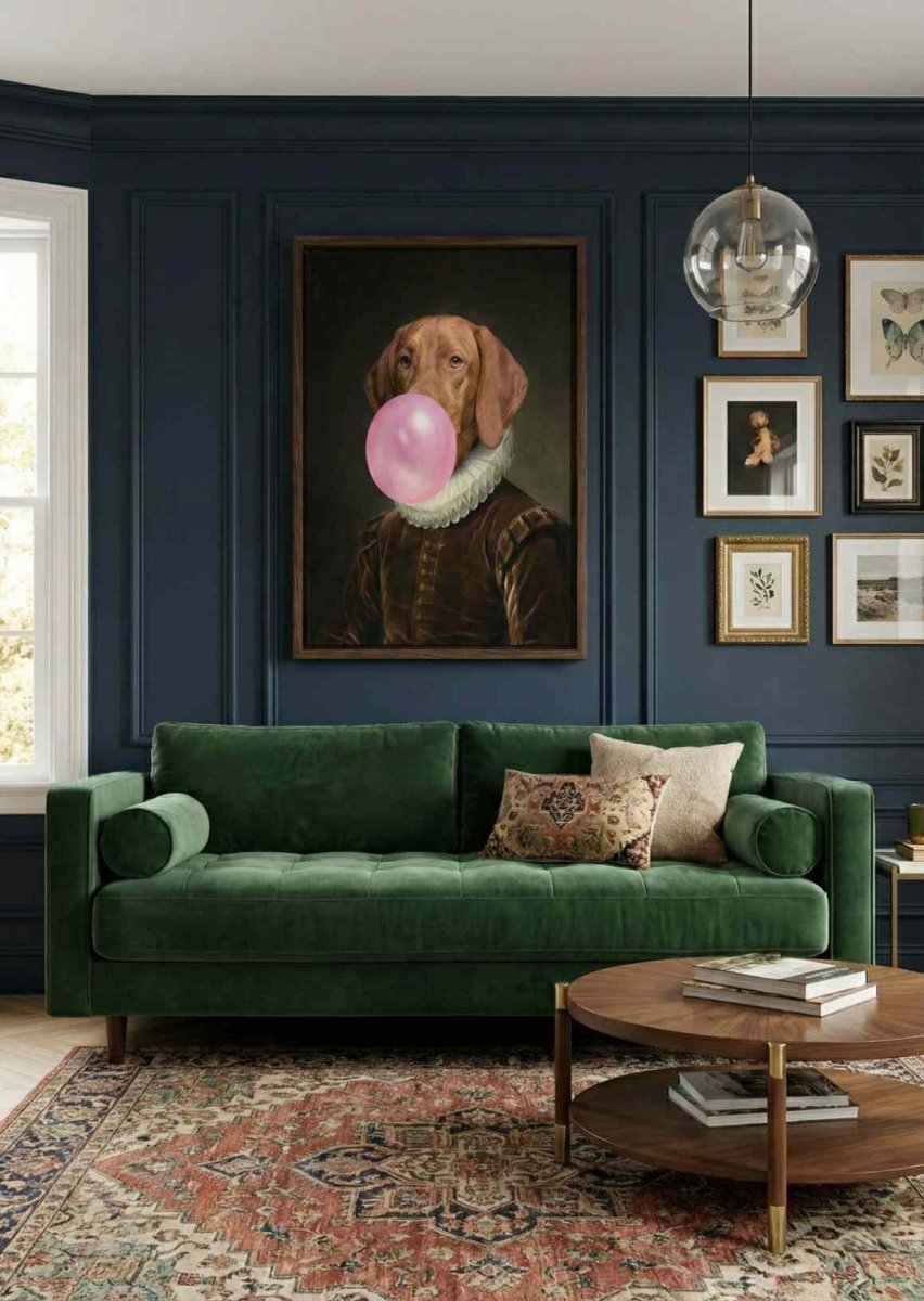 The Bubblegum Duke - Renaissance Wandbild - Kuratier