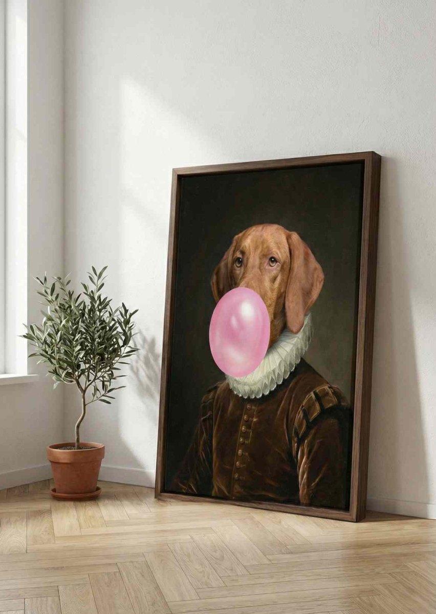 The Bubblegum Duke - Renaissance Wandbild - Kuratier