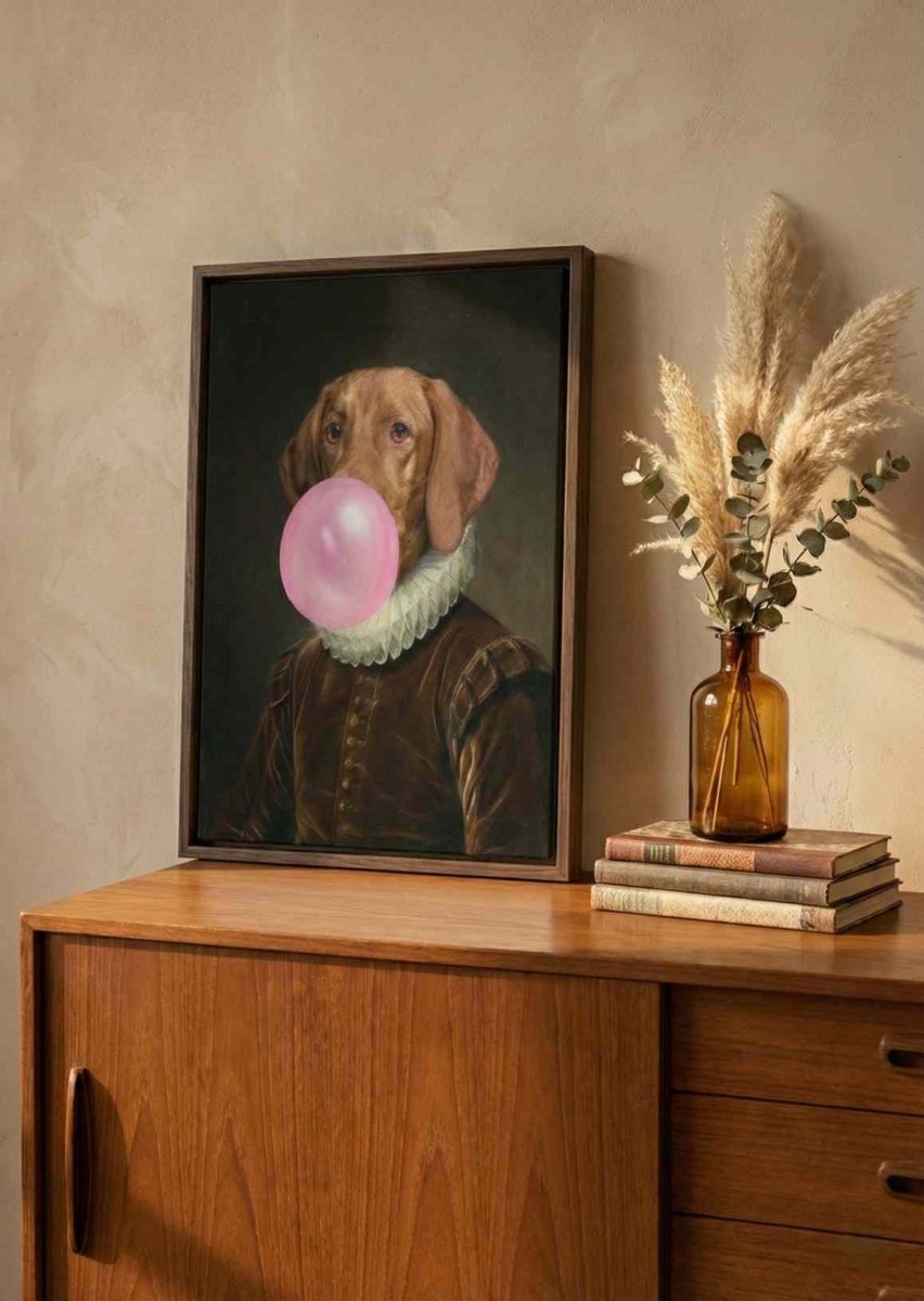 The Bubblegum Duke - Renaissance Wandbild - Kuratier