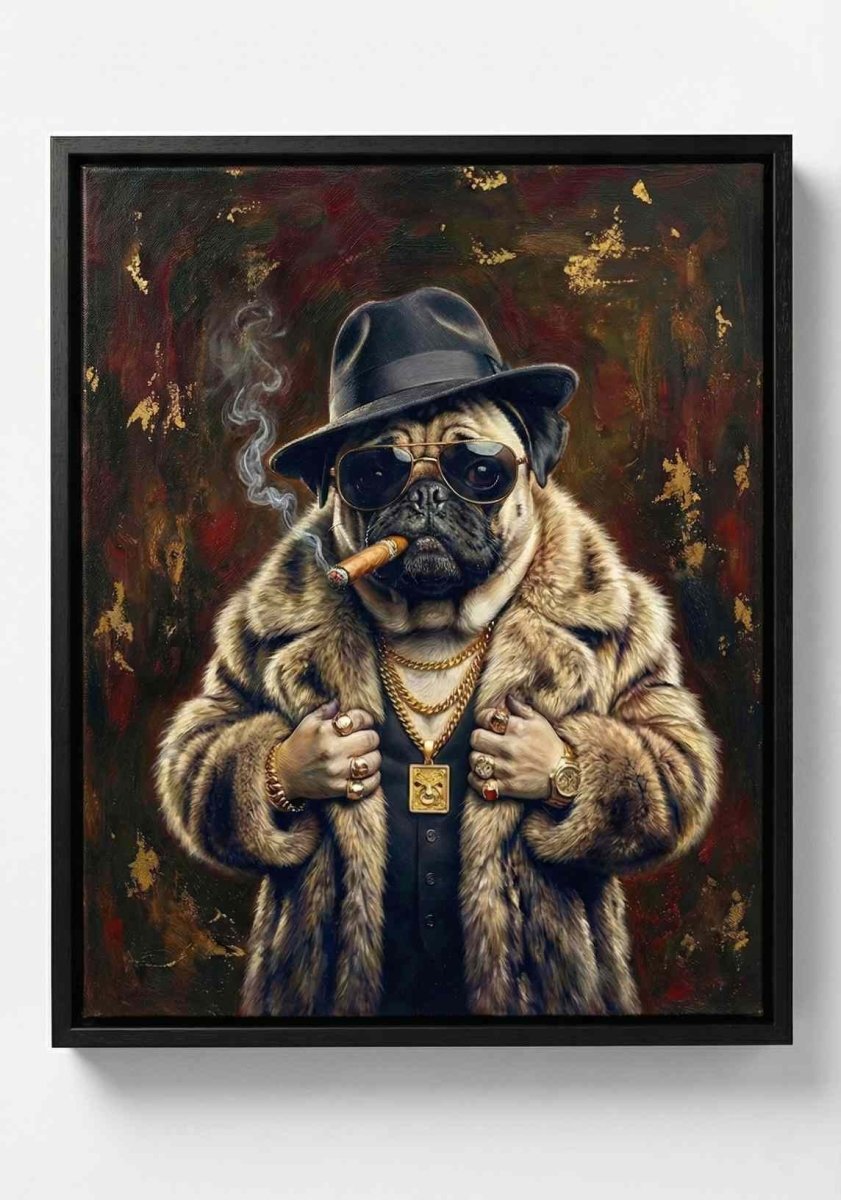 The Notorious - Gangster Pet Portrait - Kuratier