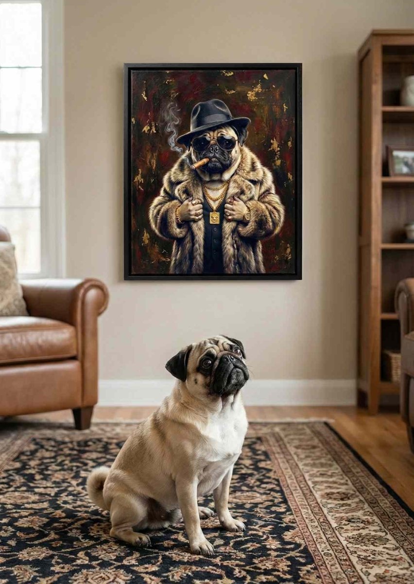 The Notorious - Gangster Pet Portrait - Kuratier