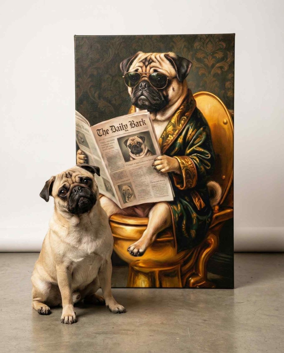 The Throne Room - Zeitung & Gold - Kuratier