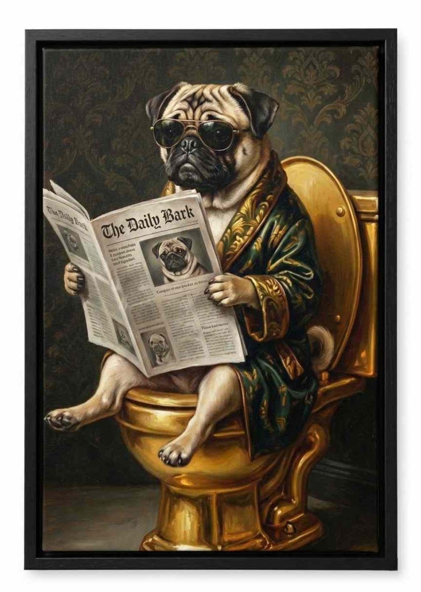 The Throne Room - Zeitung & Gold - Kuratier