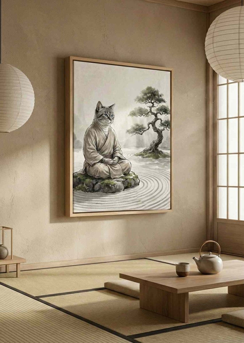 The Zen Master - Japandi Style - Kuratier